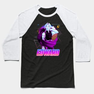 Edward Elric Style Retro Art Baseball T-Shirt